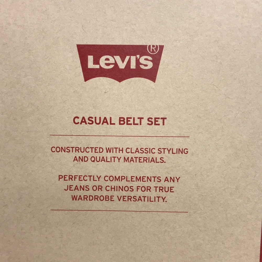 Levi’s Casual Belt Set - Picture 7 of 7